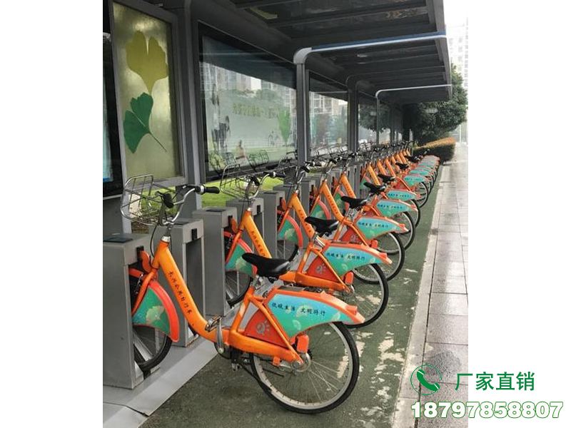 唐山城市中心智能共享单车候车棚
