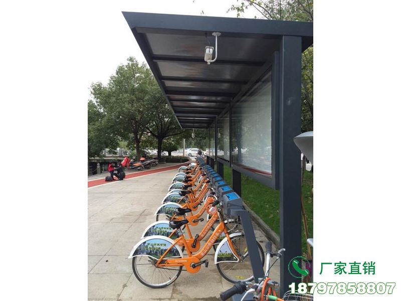 昌江城市中心智能共享单车候车棚